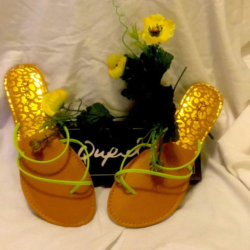 Thin Strap Flip Flops.